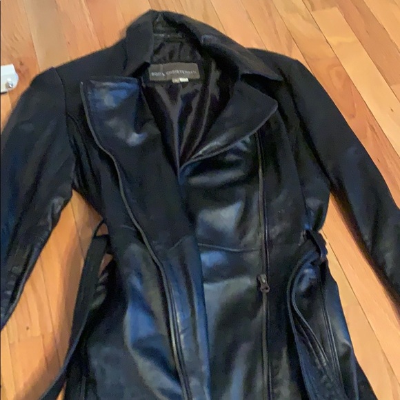 Bod & Christensen Jackets & Blazers - Bod & Christensen Leather Trench